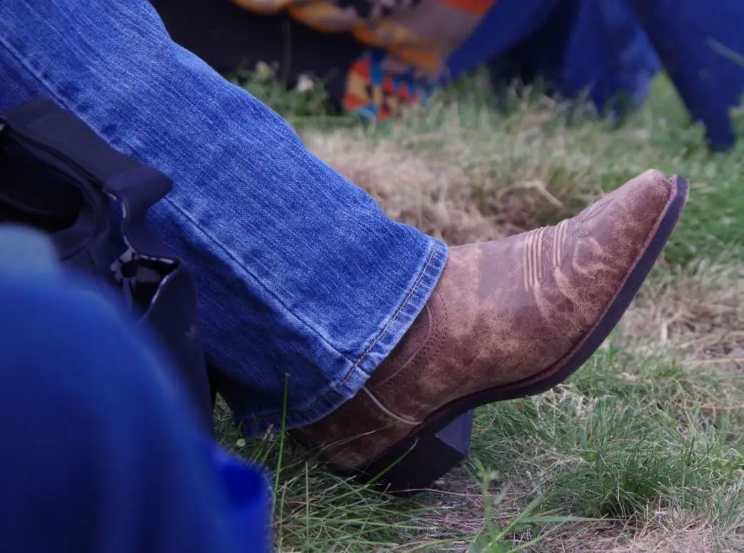 Blue snakeskin cowboy ankle boots for men LOW CUT LEATHER SNAKESKIN BLUE  DENIM BOOTS