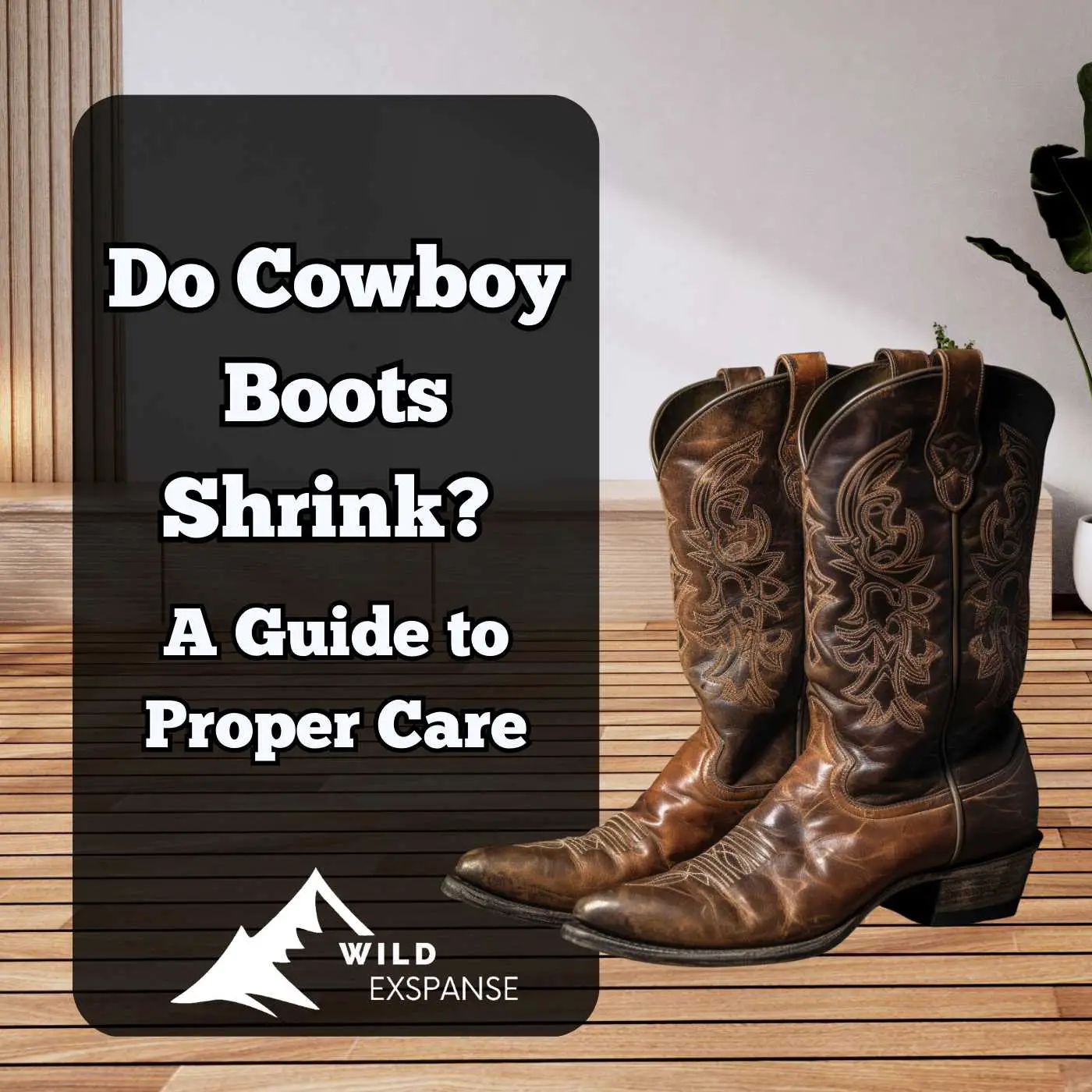 Do Cowboy Boots Shrink? A Guide to Proper Care and Maintenance ...