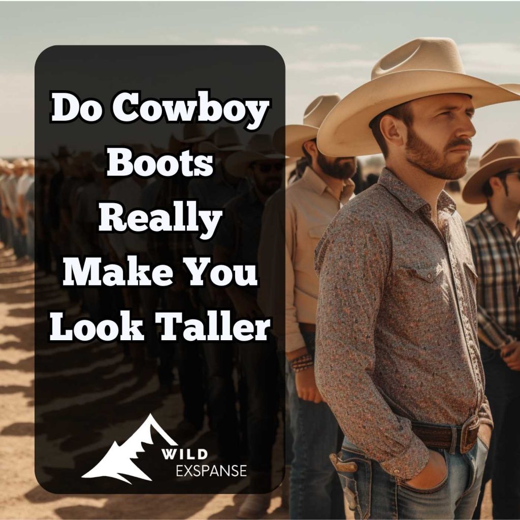 Cowboy boots that on sale make you taller