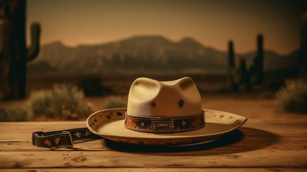 Cowboy hat measuring tape