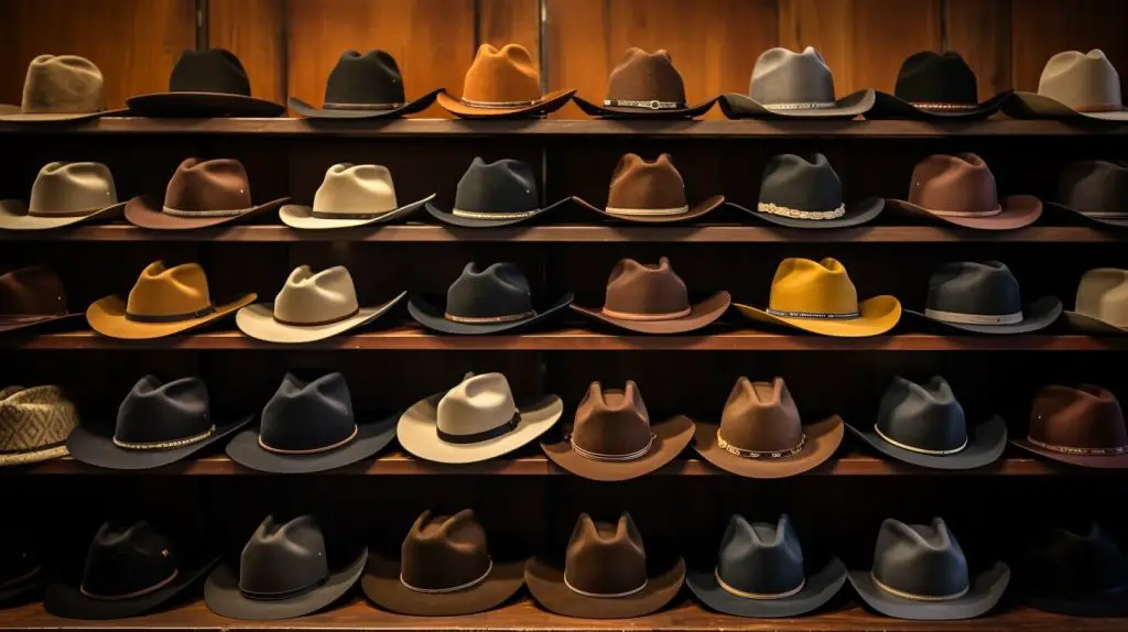 Popular cowboy hat styles