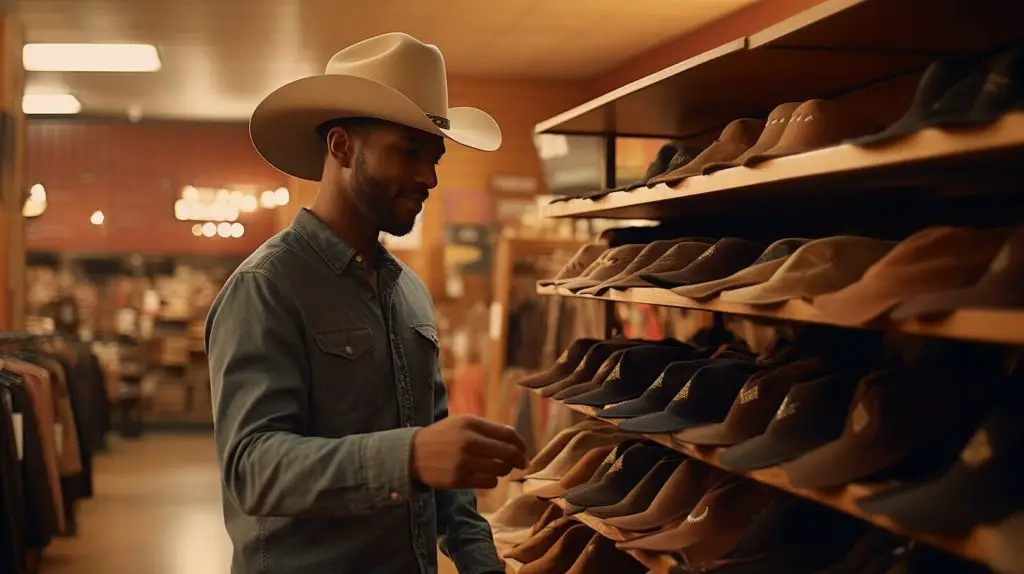buying a cowboy hat