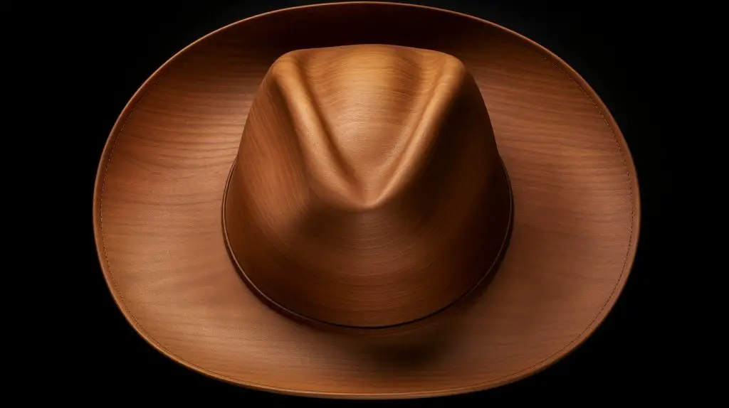 cowboy hat brim block