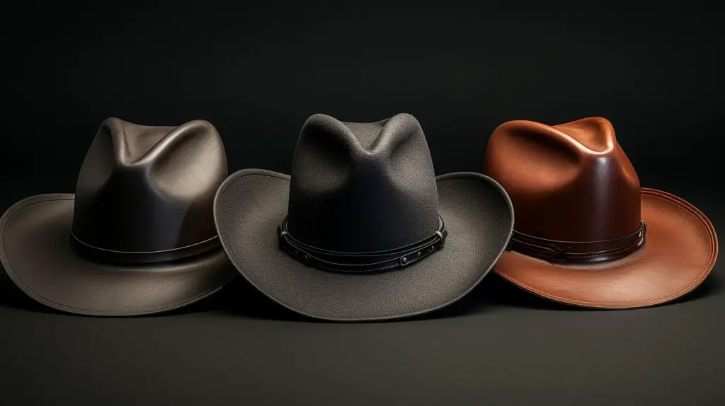 cowboy hat creases example