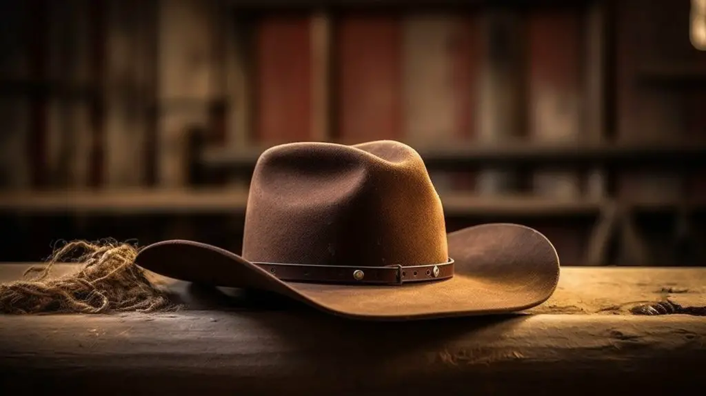 unique felt cowboy hat